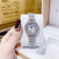 Đồng hồ nữ chính hãng đeo tay dây kim loại cao cấp chống nước Royal crown size 32mm fullbox , vỏ thép , shop kiwi