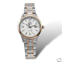 ĐỒNG HỒ NỮ CHÍNH HÃNG Orient FNR1Q002W0 Automatic White Dial Demi Rose Gold Stainless Steel For Lady
