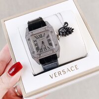 Đồng hồ nữ chính hãng X-Cer mặt số vuông đính đá dây da sang chảnh 34mm