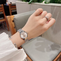 Đồng hồ nữ chống nước dây thép lưới lụa không gỉ sét size 26mm halei 554 thời trang