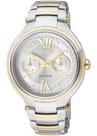 Đồng Hồ Nữ Citizen Dây Thép Không Gỉ FD4005-57A - Mặt Trắng Sapphire