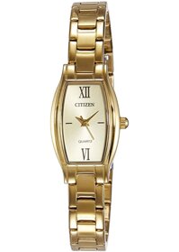 Đồng Hồ Nữ Citizen Dây Thép Không Gỉ EJ6112-52P - Mặt Vàng