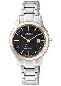 Đồng Hồ Nữ Citizen Dây Thép Không Gỉ FE1088-50E - Mặt Đen