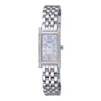 Đồng Hồ Nữ Citizen Đính Đá Swarovski Dây Thép Không Gỉ EG2025-75X - Mặt Xà Cừ