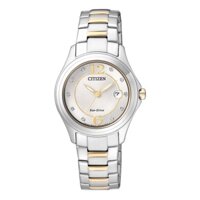 Đồng Hồ Nữ Citizen Đính Đá Swarovski Dây Thép Không Gỉ FE1134-54A - Mặt Trắng