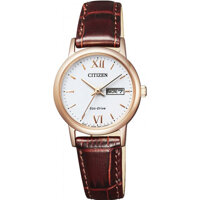 Đồng Hồ Nữ Citizen EW3252-07A Dây đeo Da - Mặt thủy tinh Sapphire