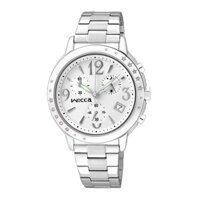 Đồng Hồ Nữ Citizen Wicca Đính Đá Swarovski Dây Thép Không Gỉ BM1-113-11 - Mặt Trắng