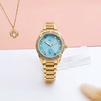 (ĐỒNG HỒ NỮ) Citizen (FD3002-51X) FD300251X POV Eco-Drive Blue Dial Ladies Watch 33mm