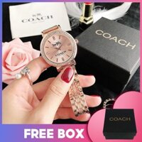 Đồng hồ nữ Coach Đồng hồ nữ bằng thép không gỉ Jam Tangan Wanita