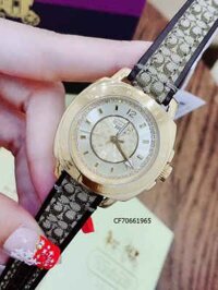 Đồng hồ nữ Coach New York Delancey Leather dây da cao cấp