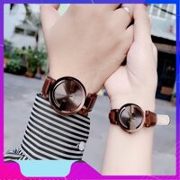 Đồng hồ nữ (couple) Gucci YA133504 bản dây da nâu case 29mm Bảo Hành 12 tháng