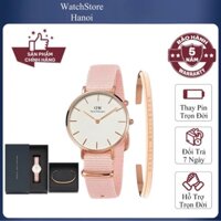 Đồng Hồ Nữ Daniel Classic Petite Rosewater Kèm Vòng Tay Cuff Rose Gold Chính Hãng