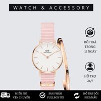 Đồng Hồ Nữ Daniel Welington Classic Petite Rosewater + Vòng Tay D_W Cuff Chính Hãng - DANIEL WATCH STORE SG