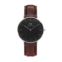 Đồng Hồ Nữ Daniel Wellington Classic Black Bristol DW00100143 (size: 36 mm)