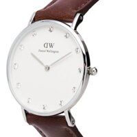 Đồng Hồ Nữ Daniel Wellington DW00100079 Classy ST Mawes Silver 34mm 26mm Chính Hãng