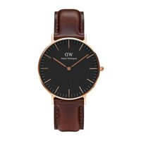 Đồng hồ Nữ Daniel Wellington Classic Black Bristol 36mm Rose Gold DW00100137