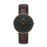 Đồng Hồ Nữ Daniel Wellington Classic Black York DW00100140 (size: 36 mm)