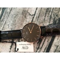 Đồng Hồ Nữ Daniel Wellington Classic Black Reading 36mm Vàng Hồng DW00100141