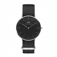 Đồng Hồ Nữ Daniel Wellington Classic Black Cornwall DW00100151 (size: 36 mm)