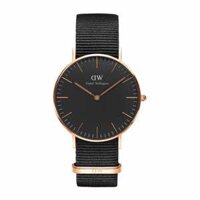 Đồng Hồ Nữ Daniel Wellington Classic Black Cornwall DW00100150 (size: 36 mm)