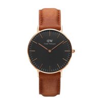 Đồng Hồ Nữ Daniel Wellington Classic Black Durham DW00100138 (size: 36 mm)