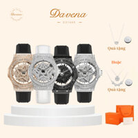 Đồng hồ nữ Davena ngôi sao đính đá xoay mới lạ - D31669