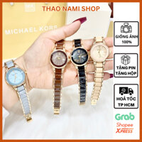 Đồng hồ nữ dây đá Anne. Klei.n, đồng hồ nữ dây kim loại phối đá màu trẻ trung cực xinh - ThaoNami