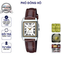Đồng hồ nữ dây da Casio Anh Khuê LTP-V007L-7B2UDF