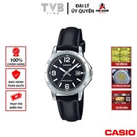 Đồng hồ nữ dây da Casio chính hãng LTP-V004L-1BUDF (30mm)