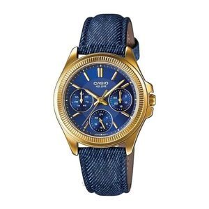 Đồng hồ nữ dây da Casio Quartz LTP-E304GBL-2AVDF
