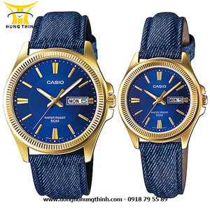 Đồng hồ nữ dây da Casio Quartz LTP-E111GBL-2AVDF