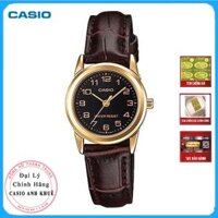 Đồng hồ nữ dây da Casio LTP-V001GL-1BUDF