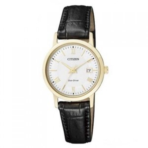 Đồng hồ nữ dây da Citizen Eco-Drive EW1582-03A