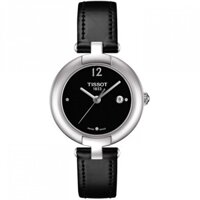 Đồng hồ nữ dây da đen TISSOT PINKY T0842101605700