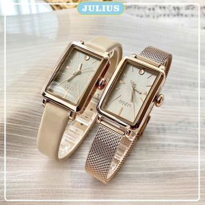 Đồng Hồ Nữ Dây Da Julius JA941 2017
