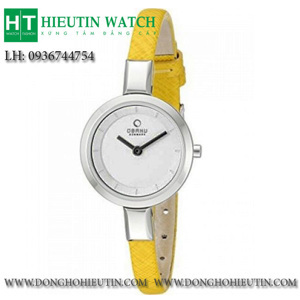 Đồng hồ nữ dây da Obaku V129LXCIRY