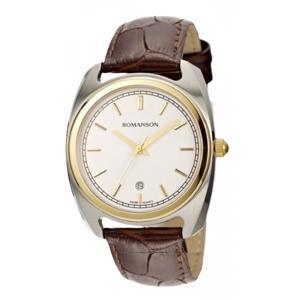 Đồng hồ nữ dây da Romanson TL1269MCWH