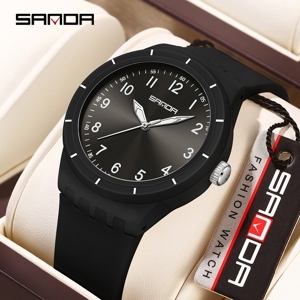 Đồng hồ nữ dây da Skmei SK016 (Xanh)