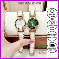 Đồng hồ nữ dây đá Starke, đồng hồ nữ dây kim loại phối đá thiết kế trẻ trung năng động - DndStyle