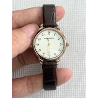 Đồng hồ nữ dây da xinh máy pin 2hand vintage - Lancel - size 26mm