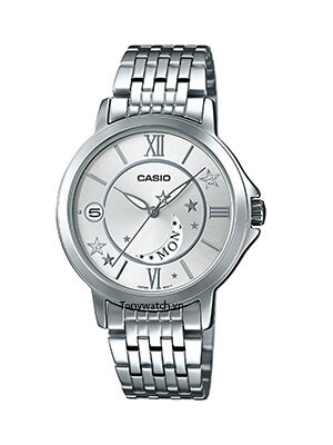 Đồng hồ nữ dây kim loại Casio LTP-E122D