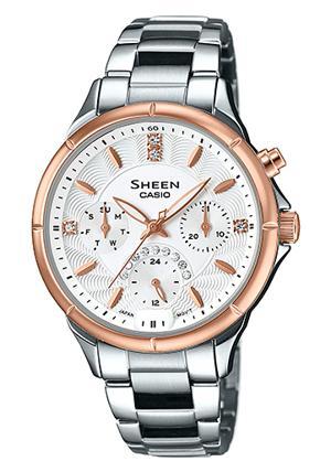 Đồng hồ nữ dây kim loại Casio SHE-3047SG