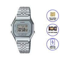 Đồng hồ nữ dây kim loại chính hãng casio LA680WA-7D