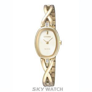 Đồng hồ nữ dây kim loại Citizen Eco-Drive EX1412