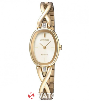 Đồng hồ nữ dây kim loại Citizen Eco-Drive EX1412