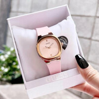 Đồng hồ nữ dây nhựa Guess Quartz Headline Pink GW0658L2