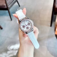 Đồng hồ nữ dây nhựa Guess Quartz 38mm Diamond Pink