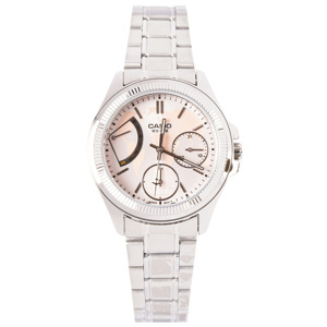 Đồng hồ nữ dây thép không gỉ Casio LTP-2089D