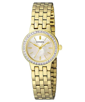Đồng hồ nữ dây thép không gỉ Citizen Quartz EJ6102-56D
