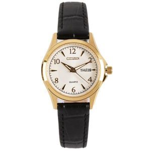 Đồng hồ nữ dây thép không gỉ Citizen Quartz EQ0593